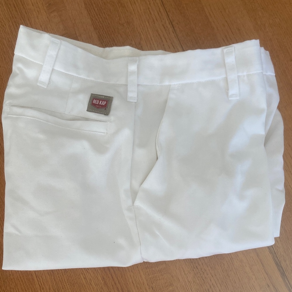 Red Kap 1923 Men's White Work Pants